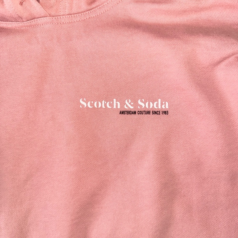 Scotch & Soda Dusty Pink Crewneck Hoodie - Picture 3 of 12
